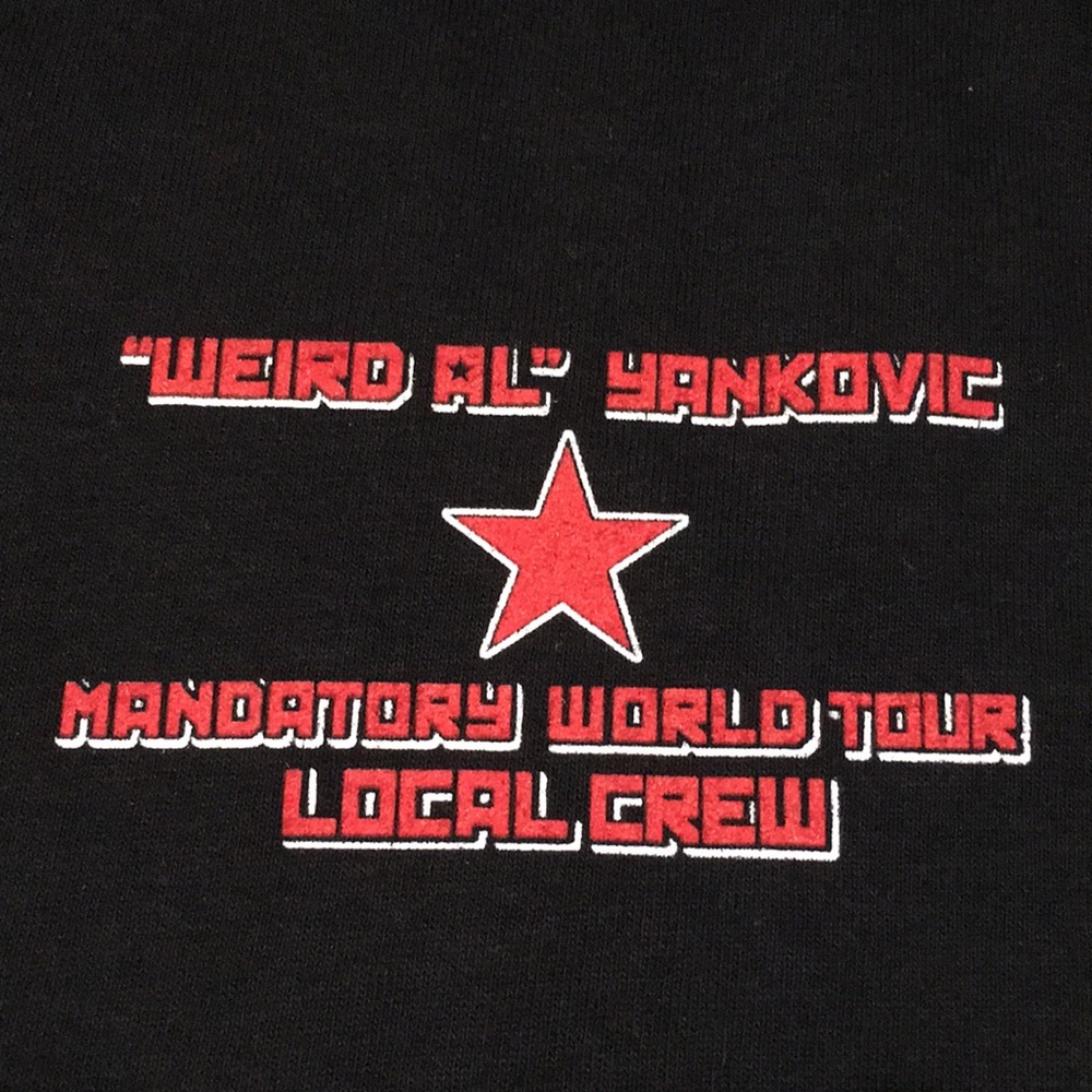 WEIRD AL YANKOVIC Official ‘Mandatory’ Crew Shirt